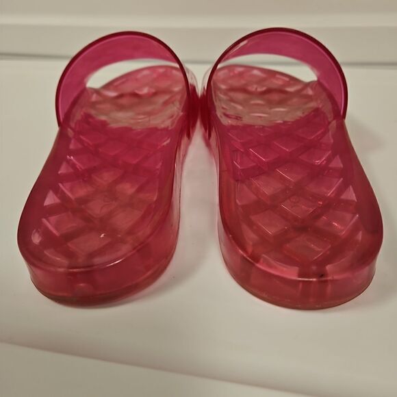 ALDO Hot Pink Jelly Slipons  sz 10 - Picture 7 of 7